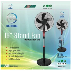 National 16 Stand Fan